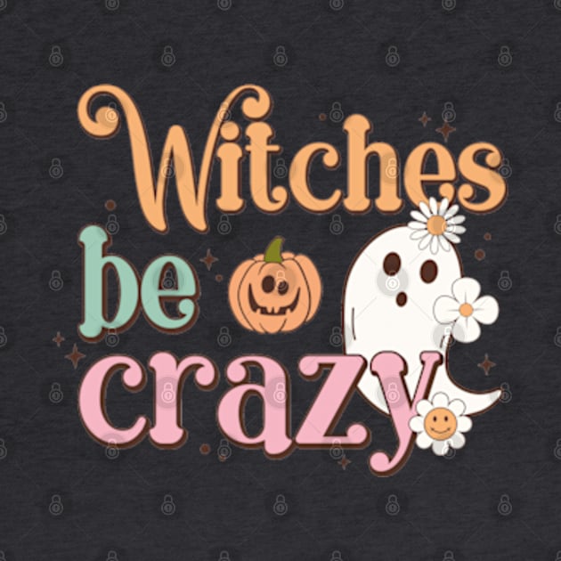 Crazy Witches Pink Halloween by BIBLIOTEECA